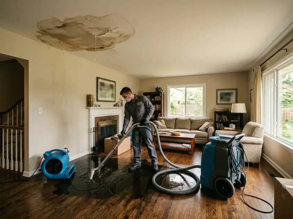 attic-pipe-burst-ceiling-drip-008 — frequently asked questions, Water Damage Restoration & Carpet Care in Cheyenne, WY